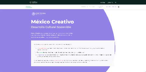 México Creativo </br> Desarrollo Cultural Sostenible